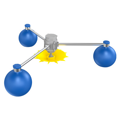 永磁直驱变频浮球叶轮式增氧机
